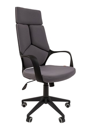 Кресло компьютерное CHAIRMAN 525, серое в Саратове - изображение