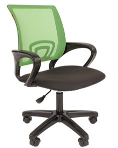 Офисное кресло CHAIRMAN 696 black LT, зеленое в Энгельсе