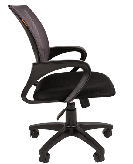 Офисное кресло CHAIRMAN 696 black Сетчатый акрил DW63 темно-серый в Саратове - изображение 4