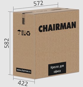 Кресло CHAIRMAN 699V, цвет серый в Саратове - предосмотр 3