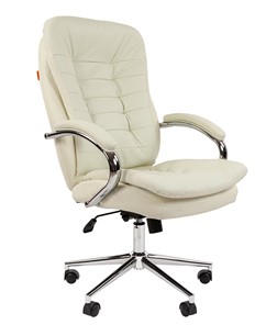 Компьютерное кресло CHAIRMAN 795 экокожа, цвет белый в Саратове