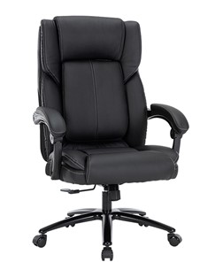 Кресло компьютерное CHAIRMAN CH415 эко кожа черная в Саратове
