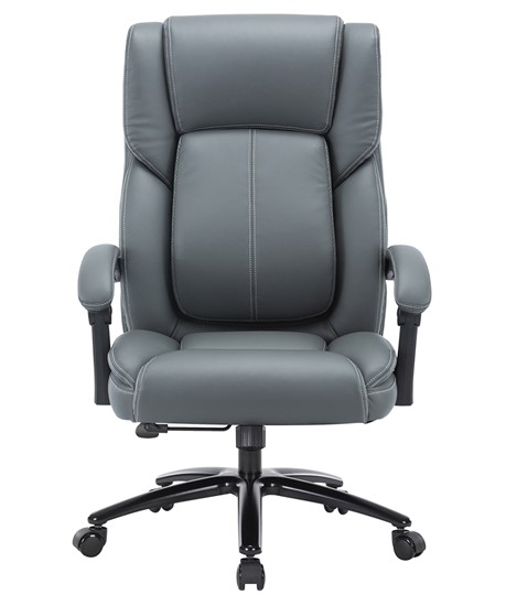 Офисное кресло CHAIRMAN CH415 эко кожа серая в Саратове - изображение 1