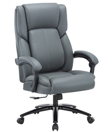 Офисное кресло CHAIRMAN CH415 эко кожа серая в Энгельсе - изображение