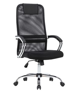 Кресло офисное CHAIRMAN CH612 Сетчатый акрил / Ткань стандарт / Экокожа, черный в Саратове