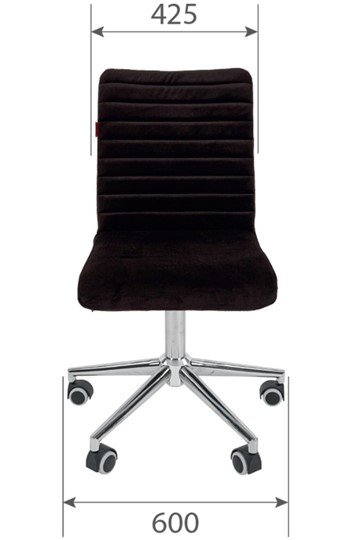 Офисное кресло CHAIRMAN 020, черное в Саратове - изображение 1