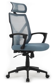 Кресло офисное Design OLIVER W-203 AC, Синий в Саратове - предосмотр