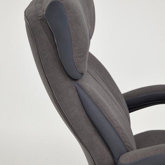 Компьютерное кресло DUKE флок/ткань, серый/серый, 29/TW-12 арт.14039 в Саратове - изображение 10