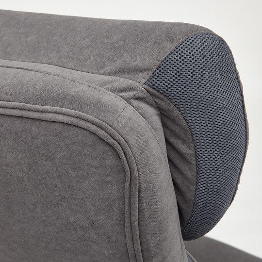 Компьютерное кресло DUKE флок/ткань, серый/серый, 29/TW-12 арт.14039 в Саратове - изображение 16
