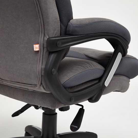 Компьютерное кресло DUKE флок/ткань, серый/серый, 29/TW-12 арт.14039 в Саратове - изображение 19