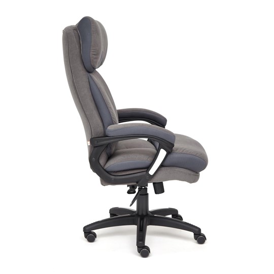 Компьютерное кресло DUKE флок/ткань, серый/серый, 29/TW-12 арт.14039 в Саратове - изображение 2