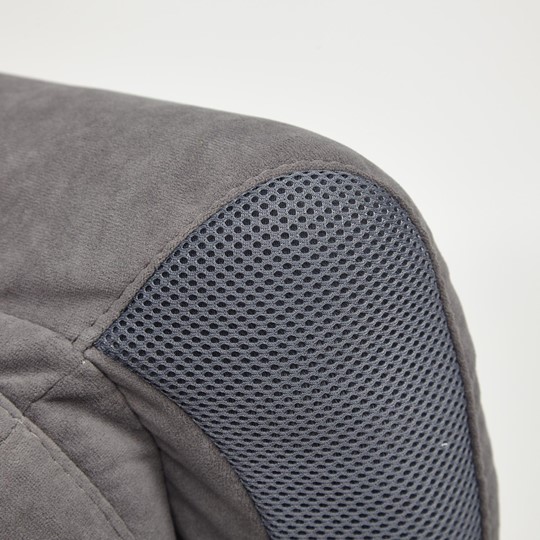 Компьютерное кресло DUKE флок/ткань, серый/серый, 29/TW-12 арт.14039 в Саратове - изображение 20