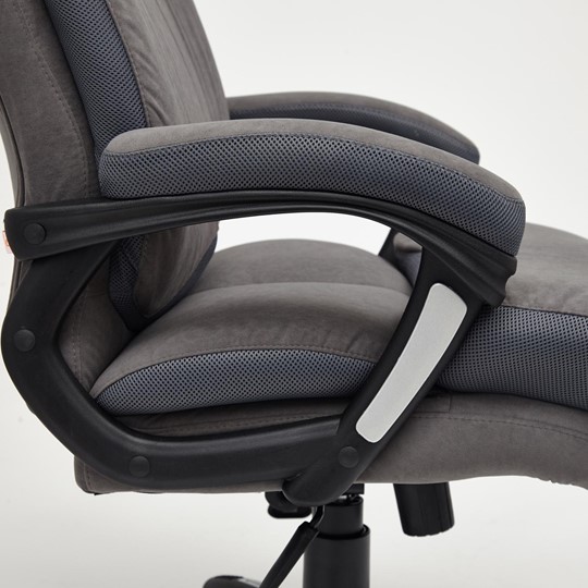 Компьютерное кресло DUKE флок/ткань, серый/серый, 29/TW-12 арт.14039 в Саратове - изображение 22