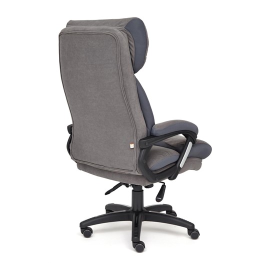 Компьютерное кресло DUKE флок/ткань, серый/серый, 29/TW-12 арт.14039 в Саратове - изображение 3