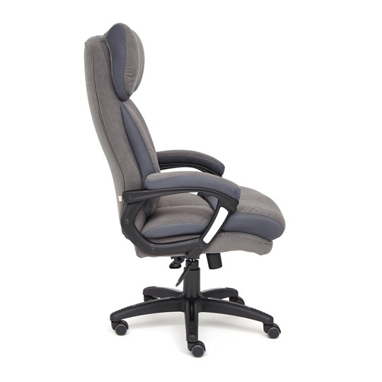 Компьютерное кресло DUKE флок/ткань, серый/серый, 29/TW-12 арт.14039 в Саратове - изображение 5