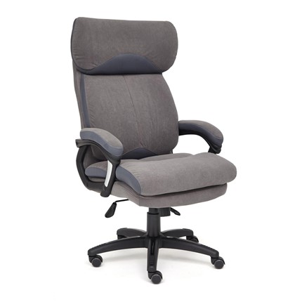 Компьютерное кресло DUKE флок/ткань, серый/серый, 29/TW-12 арт.14039 в Саратове - изображение