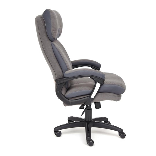 Компьютерное кресло DUKE флок/ткань, серый/серый, 29/TW-12 арт.14039 в Саратове - изображение 6