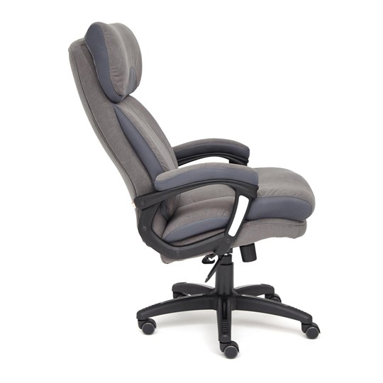 Компьютерное кресло DUKE флок/ткань, серый/серый, 29/TW-12 арт.14039 в Саратове - изображение 8