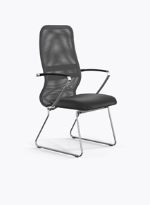 Офисное кресло Ergolife Sit 8 B2-9K - X1+Extra (Св.серый-Черный) в Саратове