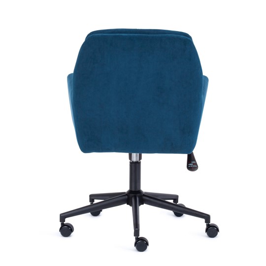 Компьютерное кресло GARDA флок, синий, 32 арт.15292 в Энгельсе - изображение 3