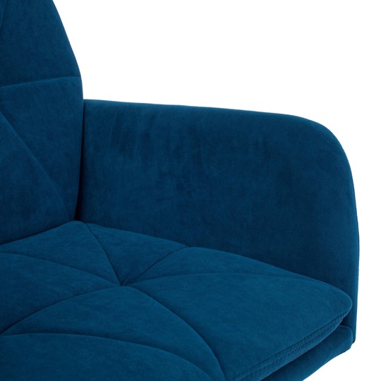 Компьютерное кресло GARDA флок, синий, 32 арт.15292 в Энгельсе - изображение 6