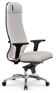 Офисное кресло Мetta L 1m 40M/2D Infinity Easy Clean (MPES) мультиблок, нижняя часть 17838 белый в Саратове - предосмотр 1
