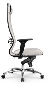 Офисное кресло Мetta L 1m 40M/2D Infinity Easy Clean (MPES) мультиблок, нижняя часть 17838 белый в Саратове - предосмотр 2