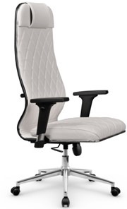 Офисное кресло Мetta L 1m 40M/2D Infinity Easy Clean (MPES) топган OMS, нижняя часть 17853 белый в Саратове - предосмотр 1