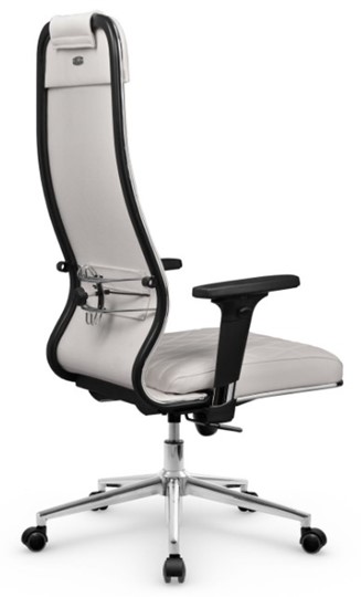 Офисное кресло Мetta L 1m 40M/2D Infinity Easy Clean (MPES) топган OMS, нижняя часть 17853 белый в Саратове - изображение 3
