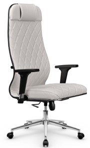 Офисное кресло Мetta L 1m 40M/2D Infinity Easy Clean (MPES) топган OMS, нижняя часть 17853 белый в Саратове - предосмотр