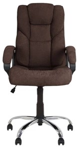 Кресло офисное MORFEO (CHR68) ткань SORO-28, коричневая в Энгельсе