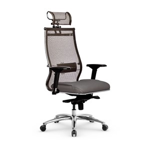 Офисное кресло Samurai SL-3.05 MPES Светло-коричневый / Серый в Саратове