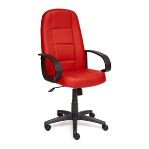 Компьютерное кресло СН747 кож/зам, красный, арт.7707 в Энгельсе