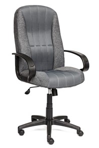 Компьютерное кресло СН833 ткань/сетка, серая/серая, арт.10327 в Саратове
