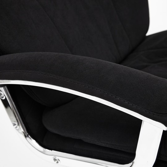 Офисное кресло SOFTY LUX флок, черный, арт.13594 в Саратове - изображение 10