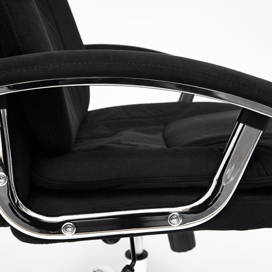 Офисное кресло SOFTY LUX флок, черный, арт.13594 в Саратове - изображение 13