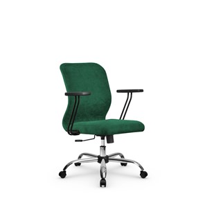 Кресло офисное SU-Mr-4/подл.109/осн.003  зеленый в Саратове