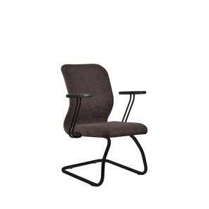 Кресло офисное SU-Mr-4/подл.109/осн.008 темно-коричневый в Саратове
