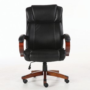 Офисное кресло Brabix Premium Magnum EX-701 (дерево, рециклированная кожа, черное) 531827 в Энгельсе