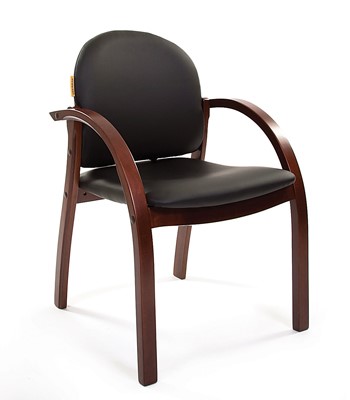 Кресло офисное CHAIRMAN 659 Экокожа черная в Саратове - изображение