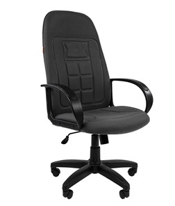 Кресло компьютерное CHAIRMAN 727 ткань ст., цвет серый в Саратове