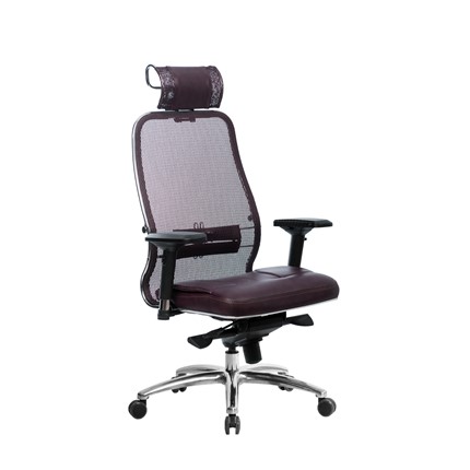 Офисное кресло Samurai SL-3.04, темно-бордовый в Саратове - изображение