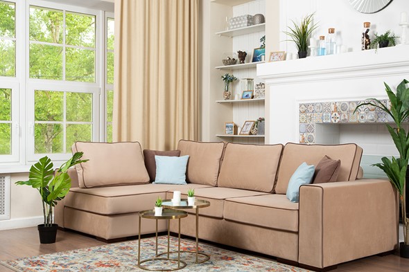 Угловой диван с оттоманкой Мэдисон в Саратове - изображение