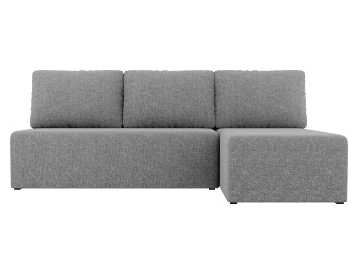 Угловой диван Поло, Серый (рогожка) в Саратове - изображение 1