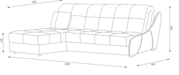 Угловой диван Токио (ППУ) в Энгельсе - предосмотр 1