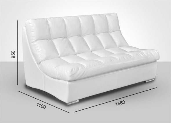 Прямой диван Брайтон с механизмом в Энгельсе - изображение
