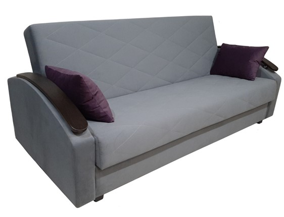 Прямой диван Престиж 16, НПБ+МДФ в Энгельсе - изображение