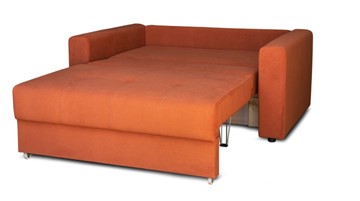 Прямой диван Комфорт 7 1400 ППУ+ЛАТЫ (с узким подлокотником) в Энгельсе - предосмотр 1