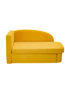 Мягкий диван левый Тедди желтый в Энгельсе - предосмотр 1