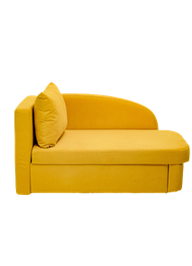 Мягкий диван левый Тедди желтый в Саратове - предосмотр 4